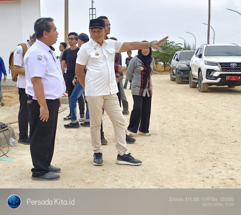 Bupati Yusran Akbar Pimpin Langsung Kebut 24 Jam: Taman hingga Lampu Penerangan dan Jaringan Internet di KNMP Sorue Dibenahi Total untuk Prabowo