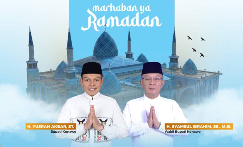 Wujudkan Ramadhan Kondusif, Bupati Yusran Akbar Ajak Warga Konawe Pererat Toleransi