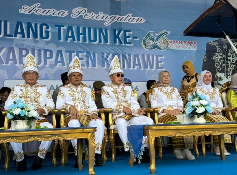 Kado Manis HUT Konawe: Pertumbuhan Ekonomi dan IPM Melejit