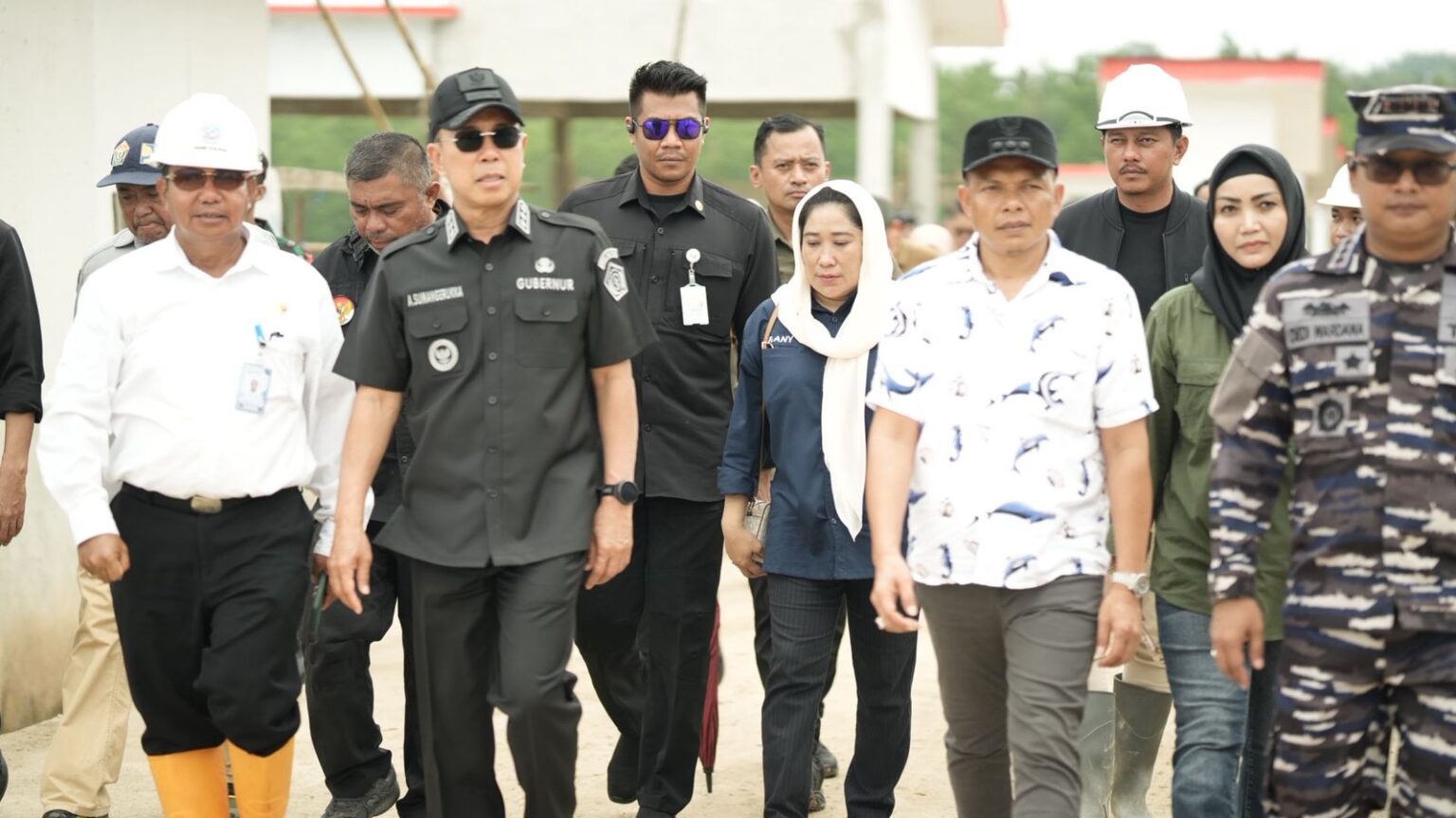 Gubernur Sultra dan Bupati Konawe Tinjau KNMP di Sorue