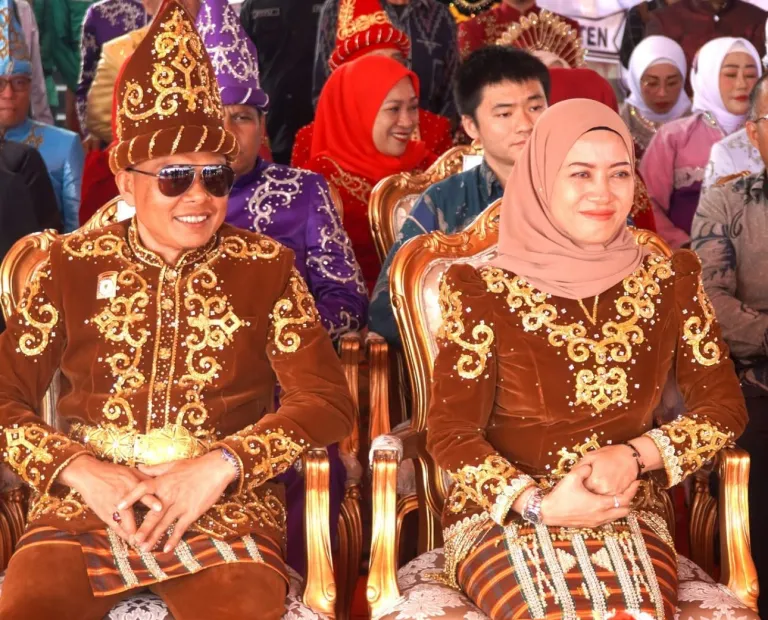 Pererat Sinergi Daerah, Bupati Konawe Hadiri HUT ke-19 Konawe Utara
