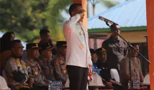 Pimpin Apel Peringatan HDN 2026, Bupati Konawe: Membangun Desa Menata Kota Menuju Konawe Bersahaja dan Berkelanjutan